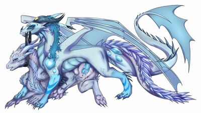 Thorax and Siveth (Wings_of_Fire)
art by serafinaa
Keywords: wings_of_fire;icewing;dragonheart;siveth;dragon;dragoness;male;female;feral;M/F;bondage;penis;from_behind;vaginal_penetration;spooge;serafinaa