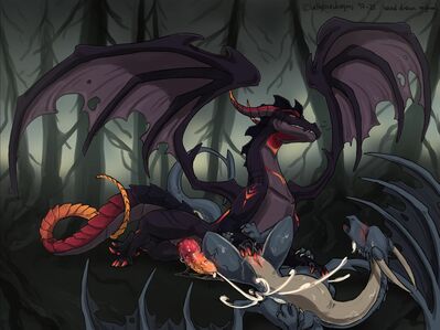 Solus and Saphira
art by sevour
Keywords: eragon;saphira;dragon;dragoness;male;female;feral;M/F;penis;vagina;fingerin;masturbation;vaginal_penetration;spooge;sevour