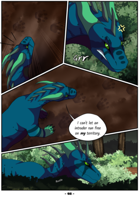A Bitchin' Heat, page 2
art by shadoweyenoom
Keywords: comic;dragon;male;feral;solo;non-adult;shadoweyenoom