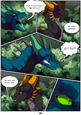 A Bitchin' Heat, page 4
art by shadoweyenoom
Keywords: comic;dragon;male;feral;M/M;non-adult;shadoweyenoom