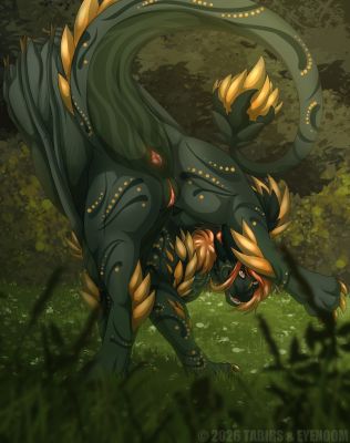 Spotted
art by ShadowEyenoom
Keywords: dragoness;female;feral;solo;vagina;presenting;ShadowEyenoom