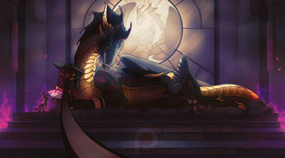 To Serve A King
art by shadowwolfhunter
Keywords: dragon;male;feral;solo;penis;spooge;shadowwolfhunter