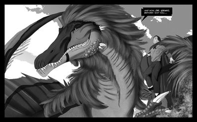 She-Devil Spinosaurus
art by ghostwalker2061
Keywords: jurassic_park;dinosaur;theropod;spinosaurus;female;feral;human;man;male;alan;humor;non-adult;ghostwalker2061