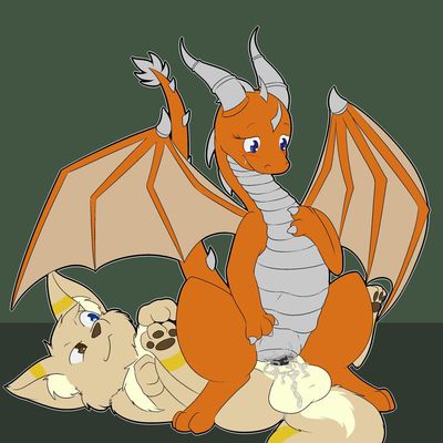 Rift and Shen Mating
art by shenhibiki
Keywords: dragoness;female;feral;furry;canine;dog;male;anthro;M/F;penis;reverse_cowgirl;vaginal_penetration;spooge;shenhibiki