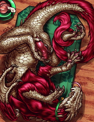 Naughty Dragon
art by shibara
Keywords: dragon;feral;male;solo;penis;shibara