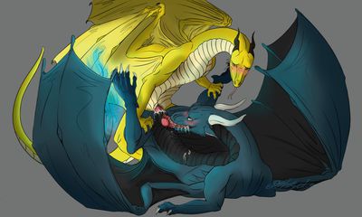 Drakes Having Sex
art by shikyotis
Keywords: dragon;male;feral;M/M;penis;missionary;anal;autofellatio;oral;spooge;shikyotis