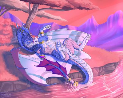 Kaldera Pinup
art by shinigamisquirrel
Keywords: dragoness;female;feral;solo;vagina;shinigamisquirrel