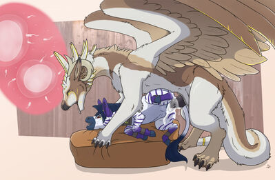 Zebra and Dragon (alt)
art by shinigamisquirrel and dirty.paws
Keywords: dragon;furry;equine;zebra;male;female;feral;M/F;penis;from_behind;vaginal_penetration;internal;orgasm;ejaculation;spooge;shinigamisquirrel;dirty.paws