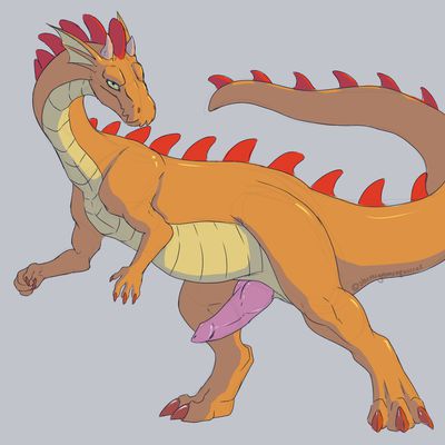 DTZ
art by shinigamisquirrel
Keywords: cartoon;disney;rescue_rangers;dragon;dtz;male;feral;anthro;solo;penis;shinigamisquirrel