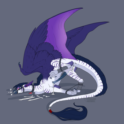 Pleasure
art by shinigamisquirrel
Keywords: dragon;male;feral;solo;bondage;penis;spooge;shinigamisquirrel