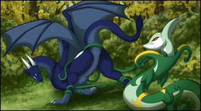 Caught By Serperior
art by silvergrin
Keywords: anime;pokemon;snake;serperior;male;anthro;dragoness;female;feral;M/F;bondage;suggestive;vagina;presenting;silvergrin