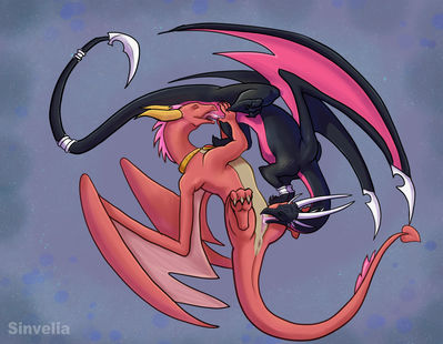 Cynder 69
art by sinvelia or saebira
Keywords: videogame;spyro_the_dragon;cynder;dragoness;female;feral;69;lesbian;oral;vagina;spooge;sinvelia;saebira