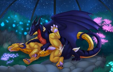 Romantic Night
art by siranor
Keywords: dragon;male;feral;M/M;penis;spoons;anal;ejaculation;spooge;siranor