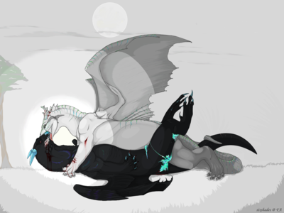 A Love Story
art by sixshades
Keywords: dragon;dragoness;male;female;feral;M/F;missionary;sixshades