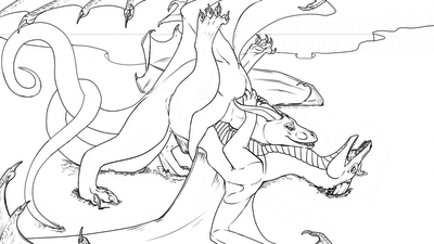 Seaside Rut
art by sixshades
Keywords: dragon;dragoness;male;female;feral;M/F;missionary;suggestive;beach;sixshades