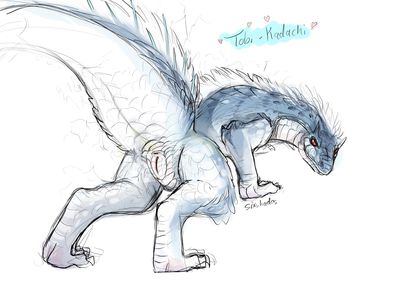 Tobi-Kadachi
art by sixshades
Keywords: videogame;monster_hunter;dragon;tobi-kadachi;female;feral;solo;vagina;presenting;sixshades