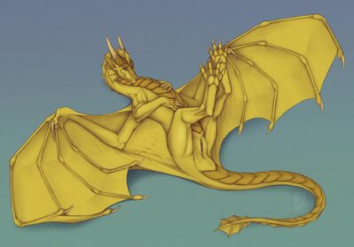Golden Dragoness
art by skoren
Keywords: dragoness;female;feral;solo;vagina;presenting;skoren