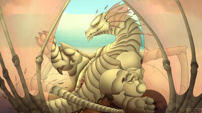 Topaz_Dragon (Dungeons_and_Dragons)
art by skyebold
Keywords: dungeons_and_dragons;topaz_dragon;dragoness;female;feral;solo;vagina;skyebold