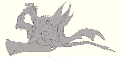 Velkhana and Wyvern Having Sex 3
art by slash0x
Keywords: videogame;monster_hunter;dragon;dragoness;wyvern;velkhana;male;female;feral;M/F;missionary;suggestive;slash0x