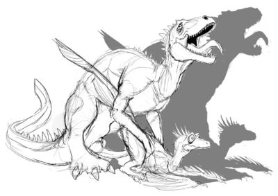 A-Lota-saurus
art by slash0x
Keywords: dinosaur;theropod;raptor;deinonychus;allosaurus;male;female;feral;M/F;penis;from_behind;cloacal_penetration;humor;slash0x