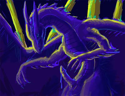 Dragon With An Erection
art by slash0x
Keywords: dragon;feral;male;solo;penis;spooge;slash0x