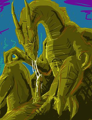Autofellatio
art by slash0x
Keywords: dragon;feral;male;solo;penis;oral;masturbation;spooge;slash0x