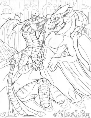 Wyvern Lover
art by slash0x
Keywords: dragon;wyvern;male;feral;anthro;M/M;penis;anal;reverse_cowgirl;masturbation;ejaculation;orgasm;spooge;slash0x