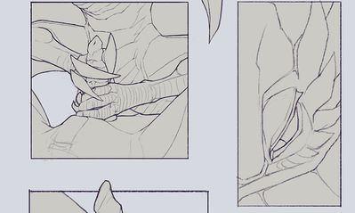 Slash x Legiana 4
art by slash0x
Keywords: videogame;monster_hunter;dragon;dragoness;wyvern;legiana;male;female;feral;M/F;penis;masturbation;closeup;slash0x