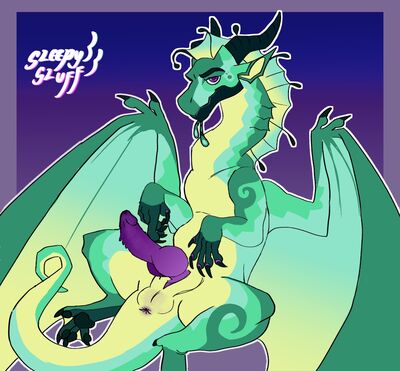 Seawing (Wings_of_Fire)
art by sleepysluff
Keywords: wings_of_fire;seawing;dragon;male;feral;solo;penis;sleepysluff