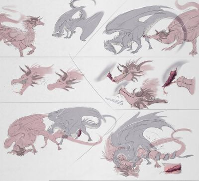 Yuulani and Sire
art by slorgim
Keywords: dragon;dragoness;male;female;feral;M/F;penis;vagina;from_behind;vaginal_penetration;spooge;closeup;oral;internal;slorgim