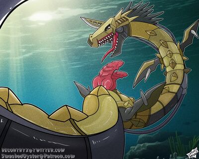 Come Into The Water
art by smashedoysters
Keywords: anime;digimon;metalseadramon;dragon;male;feral;solo;penis;hemipenis;smashedoysters