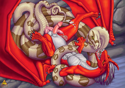 Python Hugs
art by ultrafox
Keywords: dragon;snake;python;male;feral;M/M;penis;hemipenis;bondage;from_behind;anal;spooge;ultrafox