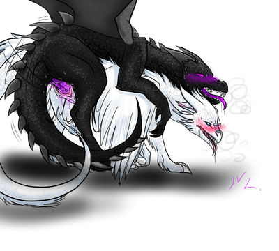 Mating With An Enderdragon
art by snowy18
Keywords: videogame;dragon;dragoness;enderdragon;male;female;feral;M/F;penis;from_behind;vaginal_penetration;spooge;snowy18