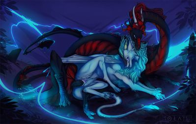 A Secret Place
art by solays
Keywords: dragon;dragoness;male;female;feral;M/F;penis;spoons;vaginal_penetration;spooge;solays