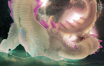Erect Lagiacrus
art by solipsia
Keywords: videogame;monster_hunter;dragon;lagiacrus;male;feral;solo;penis;spooge;solipsia