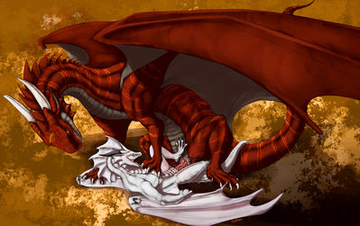 Kobold Stuffing
art by stardragon102
Keywords: dungeons_and_dragons;dragon;dragoness;kobold;male;female;feral;M/F;penis;missionary;vaginal_penetration;spooge;stardragon102