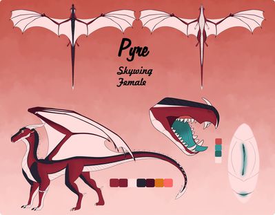Pyre the Skywing (Wings_of_Fire)
art by starsealer
Keywords: wings_of_fire;skywing;dragoness;female;feral;solo;vagina;closeup;reference;starsealer