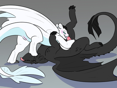 Toothless and Nubless Having Sex 2
art by stupidshepherd
Keywords: how_to_train_your_dragon;httyd;night_fury;toothless;nubless;dragon;dragoness;male;female;feral;M/F;penis;vagina;69;oral;spooge;stupidshepherd