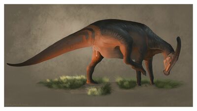 Parasaurolophus
art by stygimoloch
Keywords: dinosaur;hadrosaur;parasaurolophus;female;feral;solo;cloaca;spooge;stygimoloch