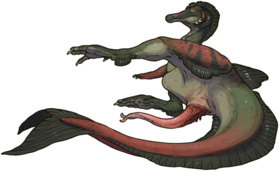 Spinosaurus Hybrid
art by stygimoloch
Keywords: dinosaur;theropod;spinosaurus;fish;hybrid;male;feral;solo;penis;stygimoloch