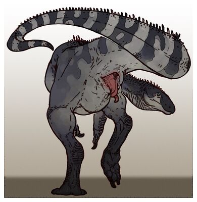Theropod Penis
art by stygimoloch
Keywords: dinosaur;theropod;male;feral;solo;penis;stygimoloch