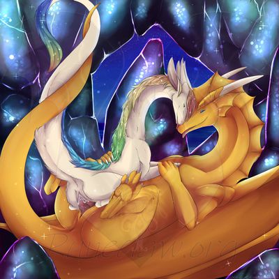 Dragons Having Sex
art by sugar.rush
Keywords: dragon;dragoness;male;female;feral;M/F;penis;cowgirl;vaginal_penetration;spooge;sugar.rush