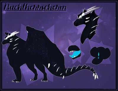 Nachtherrscherin Reference (Wings_of_Fire)
art by sugar.rush
Keywords: wings_of_fire;nightwing;icewing;hybrid;dragoness;female;feral;solo;vagina;closeup;reference;sugar.rush