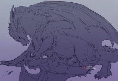 Nightwing Filled (Wings_of_Fire)
art by sugar.rush
Keywords: wings_of_fire;nightwing;hybrid;dragon;dragoness;male;female;feral;M/F;penis;missionary;vaginal_penetration;spooge;sugar.rush