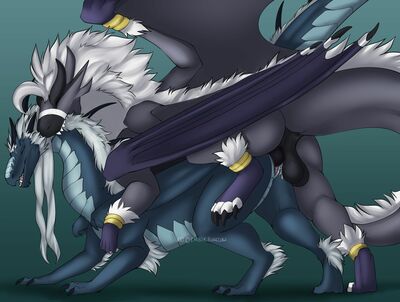 Queen_Zubeia and Starius
art by sugar.rush
Keywords: dragon_prince;queen_zubeia;dragon;dragoness;male;female;feral;M/F;penis;from_behind;vaginal_penetration;spooge;sugar.rush
