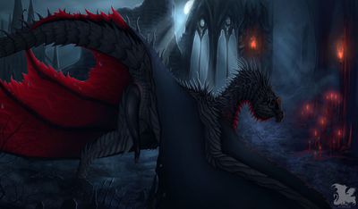 Spike Presenting
art by svartya
Keywords: dragon;wyvern;male;feral;solo;presenting;penis;svartya