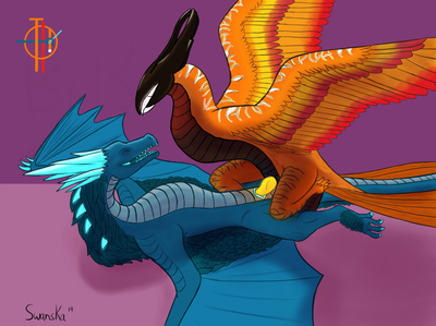 Phoenix and Winter_Wyvern
art by swanska
Keywords: videogame;defense_of_the_ancients;dota;dragoness;wyvern;winter_wyvern;avian;bird;auroth;phoenix;male;female;feral;M/F;penis;missionary;cloacal_penetration;swanska