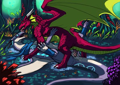 Dragons Having Sex
art by syrinoth
Keywords: dragon;dragoness;male;female;feral;M/F;penis;missionary;vaginal_penetration;spooge;syrinoth