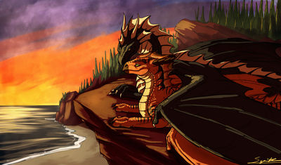 Dragon Lovers
art by syrinoth
Keywords: dragon;dragoness;male;female;feral;M/F;romance;non-adult;syrinoth