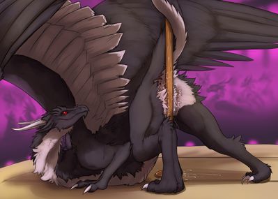 Whiro Poledance
art by syrinoth
Keywords: dragoness;female;feral;solo;poledance;spooge;syrinoth